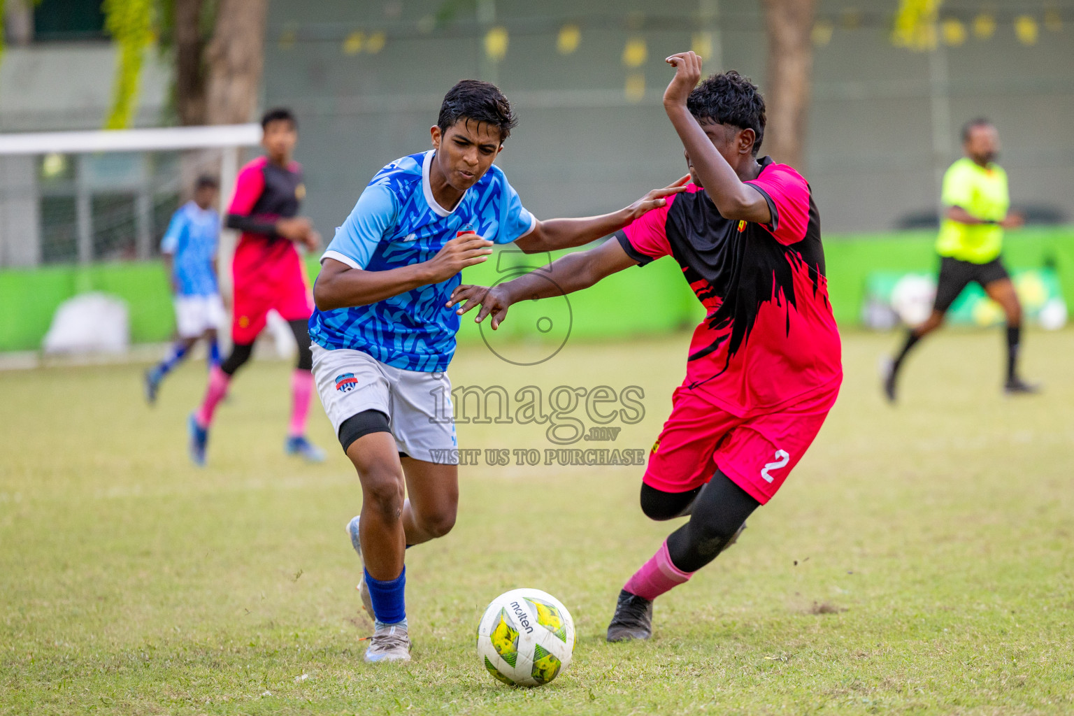 Day 2 of MILO Academy Championship 2024 (U-14) was held in Henveyru Stadium, Male', Maldives on Saturday, 2nd November 2024.
Photos: Ismail Thoriq / Images.mv