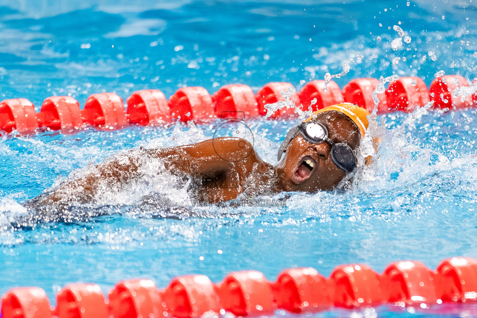 Day 2 of BML 6th National Kids Swimming Kids Festival 2025 held in Hulhumale', Maldives on Tuesday, 4th November 2024. Photos: Mohamed Mahfooz Moosa / images.mv