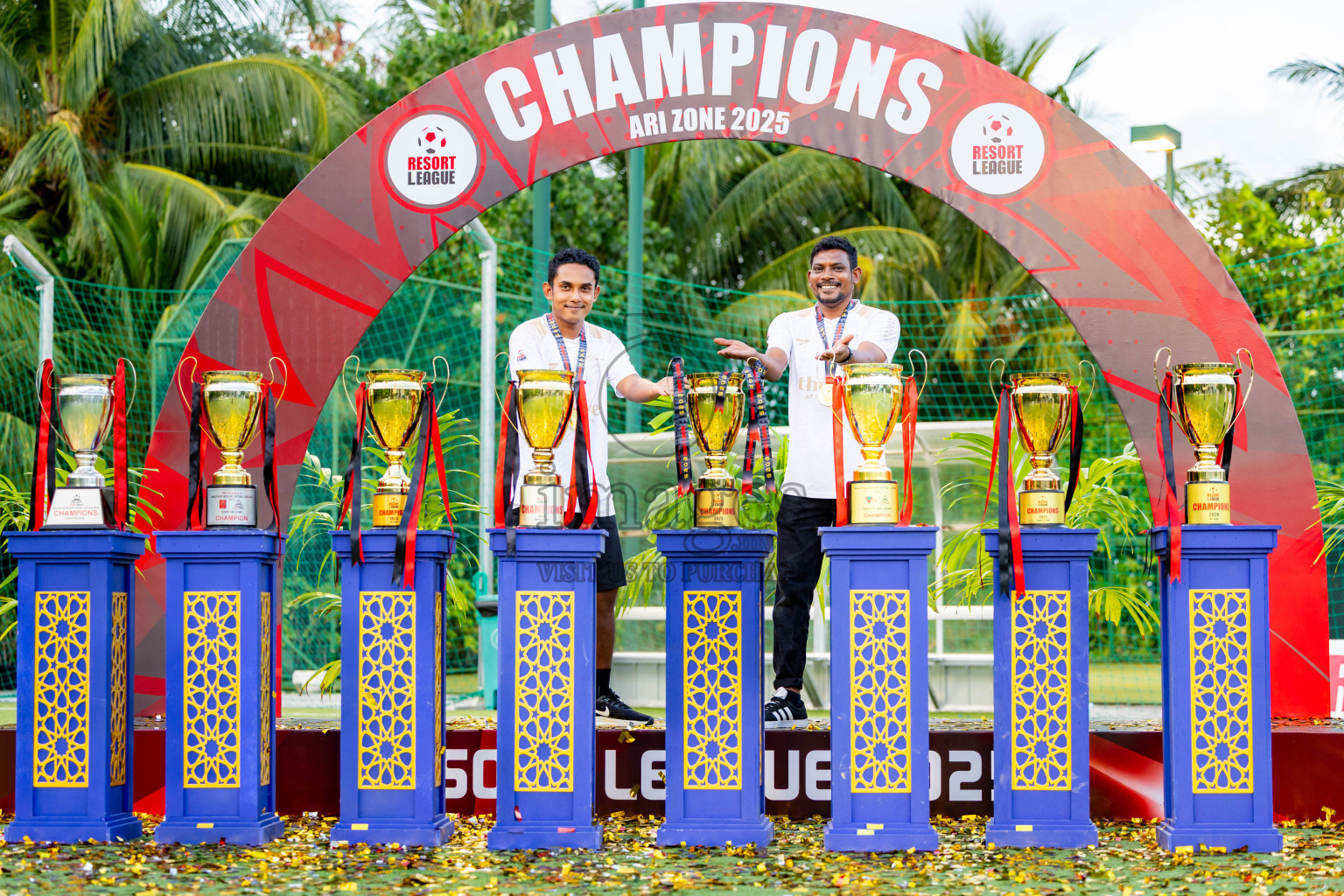 Barcelo vs Conrad in the Final of Resort League 2025 (Ari Zone) was held on Sunday, 28th June 2025 in Conrad Maldives Rangali Island, Alif Dhaalu Atoll, Maldives. Photos: Nausham Waheed / images.mv