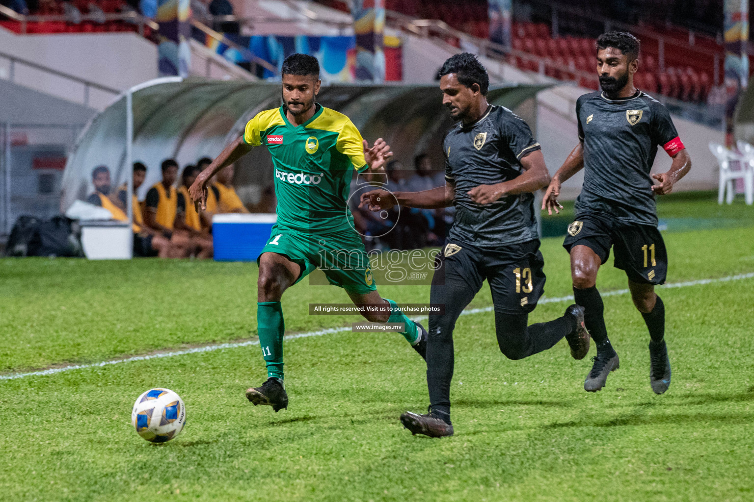 Charity Shield Match between Maziya Sports and Recreation Club and Club Eagles held in National Football Stadium, Male', Maldives Photos: Nausham Waheed / Images.mv