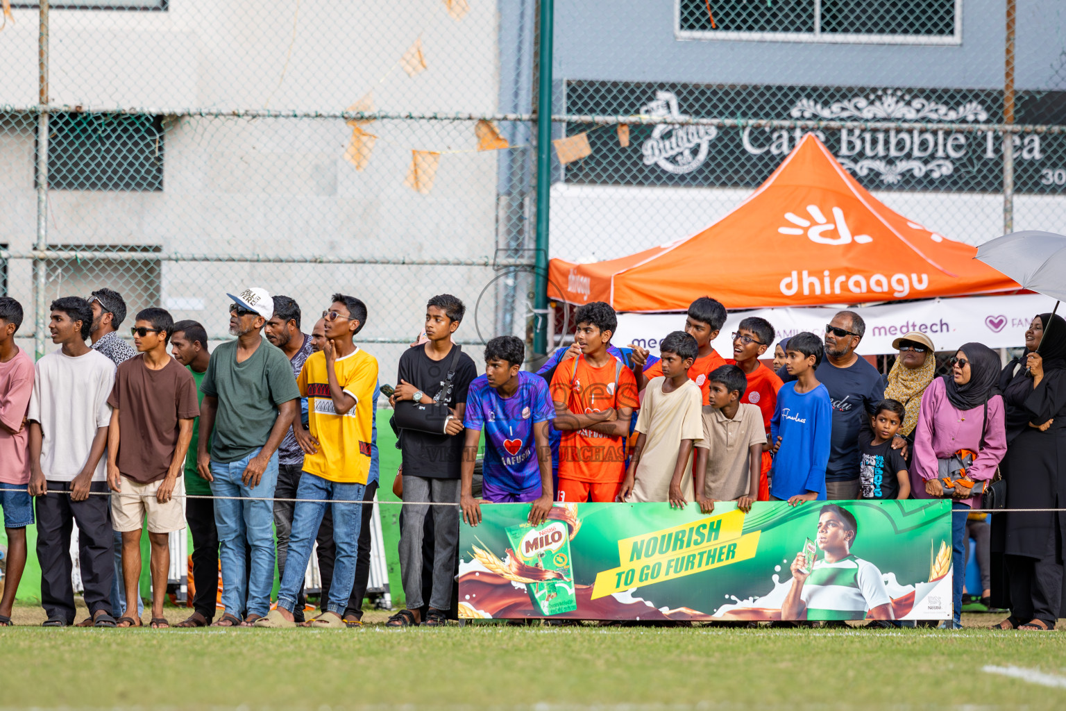 Day 4 of MILO Academy Championship 2024 (U-14) was held in Henveyru Stadium, Male', Maldives on Sunday, 3rd November 2024. Photos: Ismail Thoriq / Images.mv