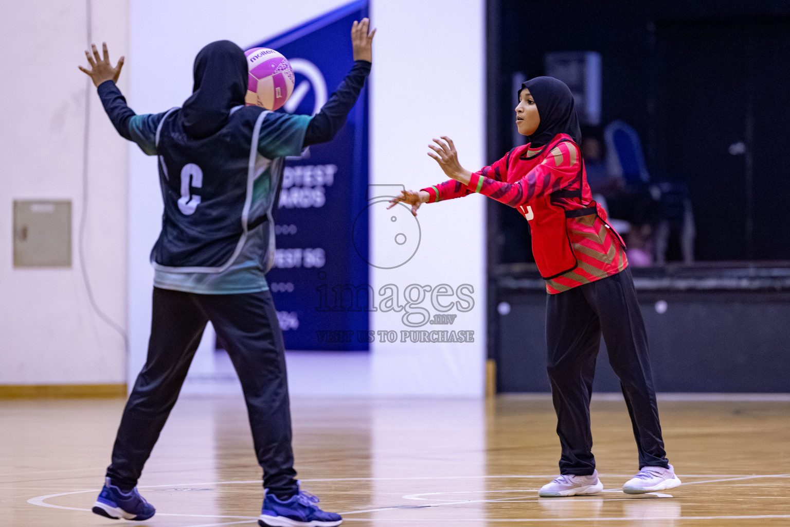 Day 13 of 26th Inter-School Netball Tournament 2025 was held in Social Center Indoor Hall on Saturday, 1st November 2025. 
Photos: Hassan Simah / images.mv