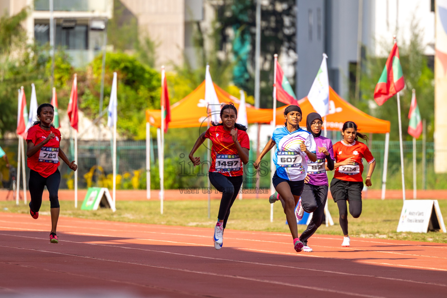 MWSC Interschool Athletics Championships 2024 - Day 3
Day 3 of MWSC Interschool Athletics Championships 2024 held in Hulhumale Running Track, Hulhumale, Maldives on Monday, 11th November 2024. Photos by: Ismail Thoriq / Images.mv