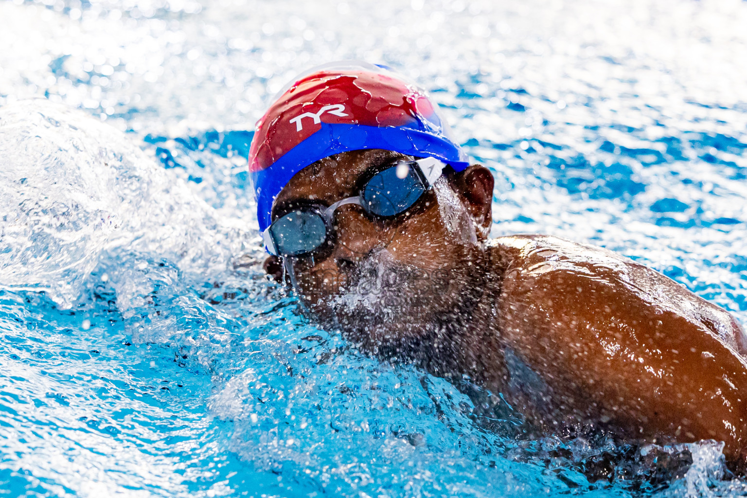 Day 2 of National Swimming Competition 2024 held in Hulhumale', Maldives on Saturday, 14th December 2024. Photos: Nausham Waheed / images.mv