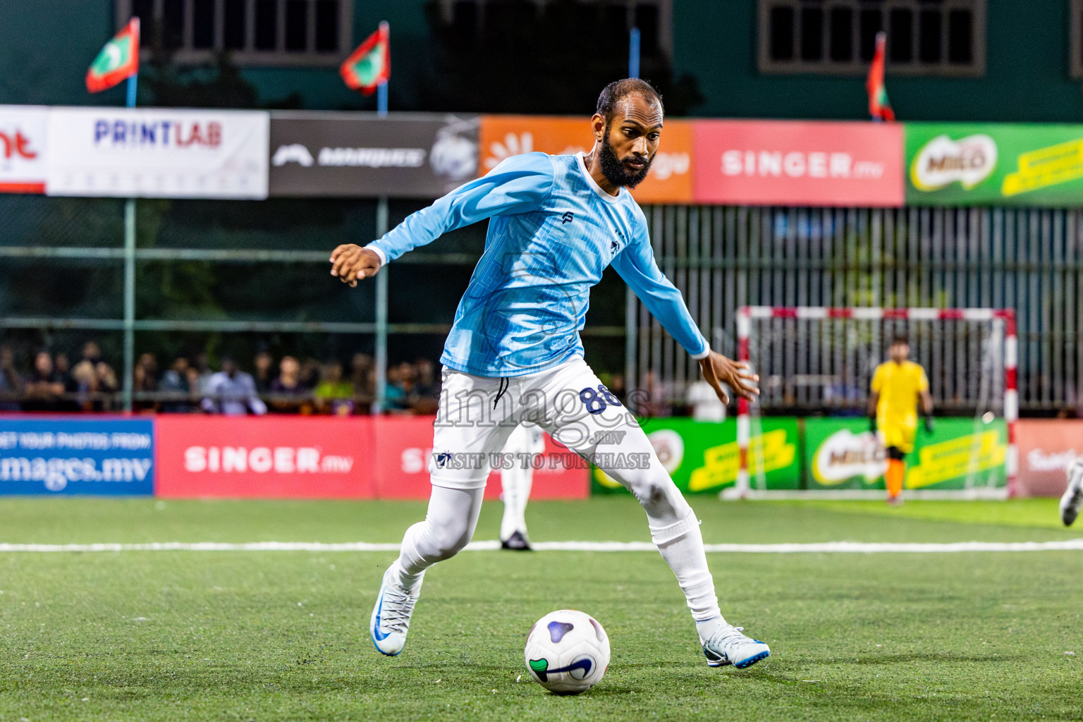 MACL vs BAROS MALDIVES in Club Maldives Cup 2024 held in Rehendi Futsal Ground, Hulhumale', Maldives on Tuesday, 1st October 2024. Photos: Nausham Waheed / images.mv