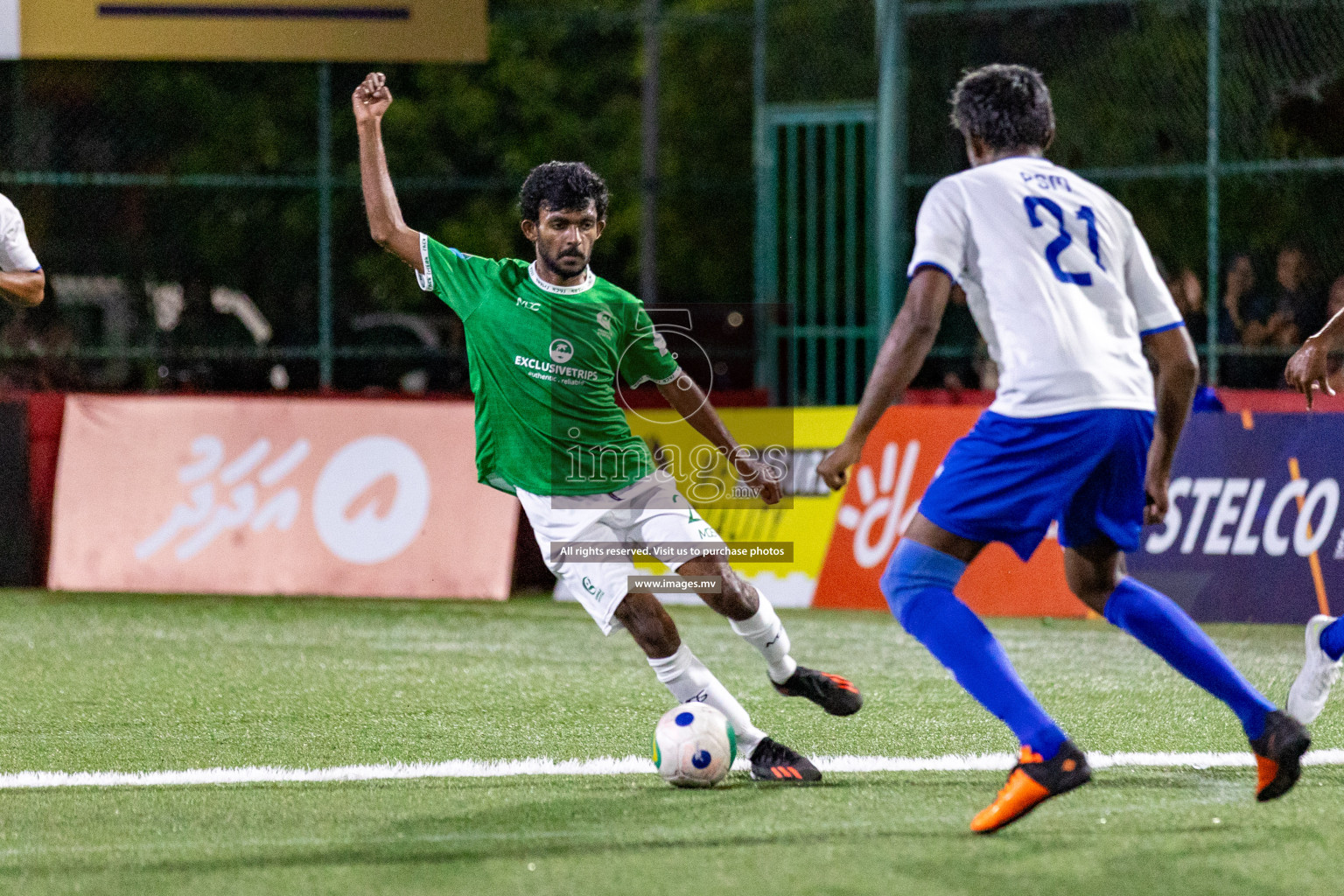 Hulhumale Hospital vs PSM in Club Maldives Cup Classic 2023 held in Hulhumale, Maldives, on Saturday, 22nd July 2023 Photos: Hassan Simah/ images.mv