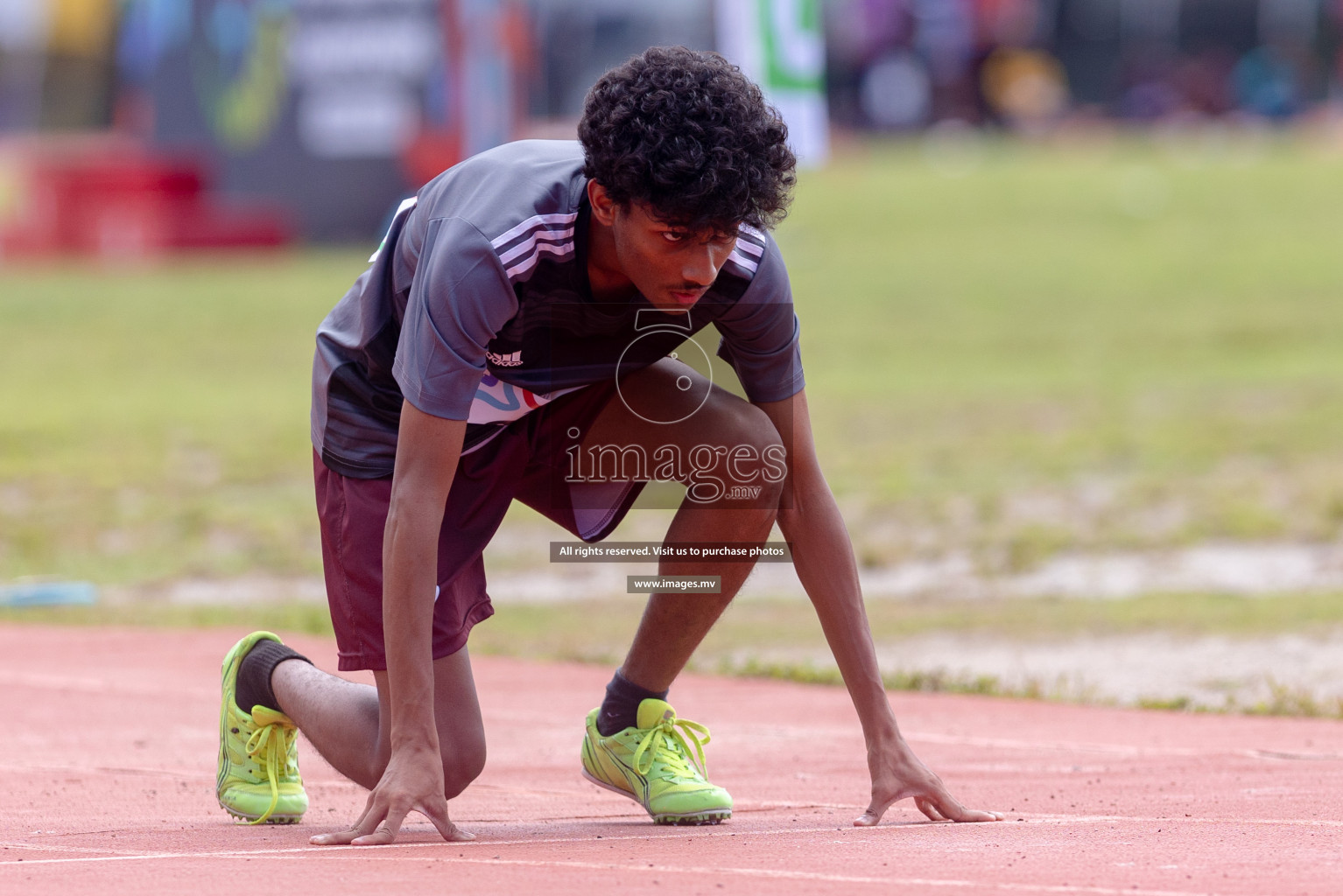 Day two of Inter School Athletics Championship 2023 was held at Hulhumale' Running Track at Hulhumale', Maldives on Sunday, 15th May 2023. Photos: Shuu/ Images.mv