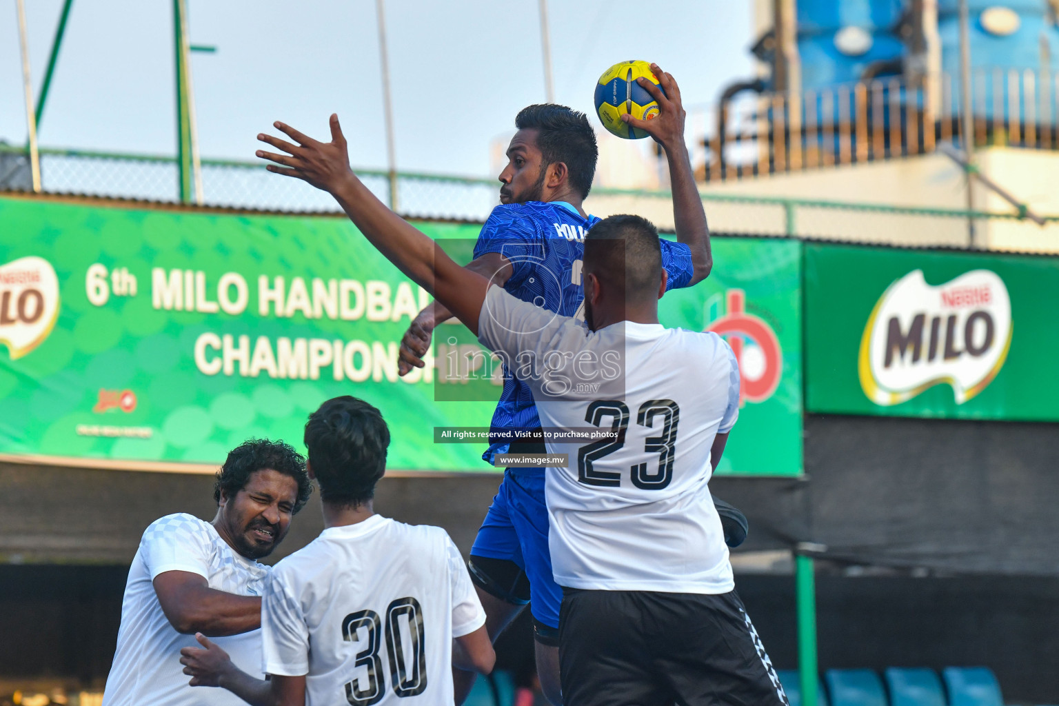 Day 2 of 6th MILO Handball Maldives Championship 2023, held in Handball ground, Male', Maldives on Friday, 21st May 2023 Photos: Nausham Waheed/ Images.mv