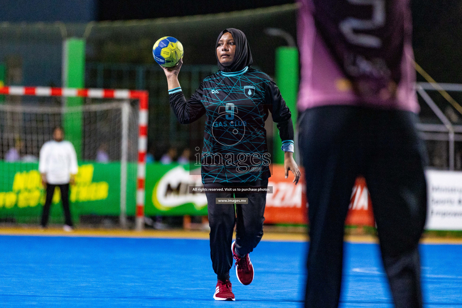 Day 2 of 7th Inter-Office/Company Handball Tournament 2023, held in Handball ground, Male', Maldives on Saturday, 17th September 2023 Photos: Nausham Waheed/ Images.mv