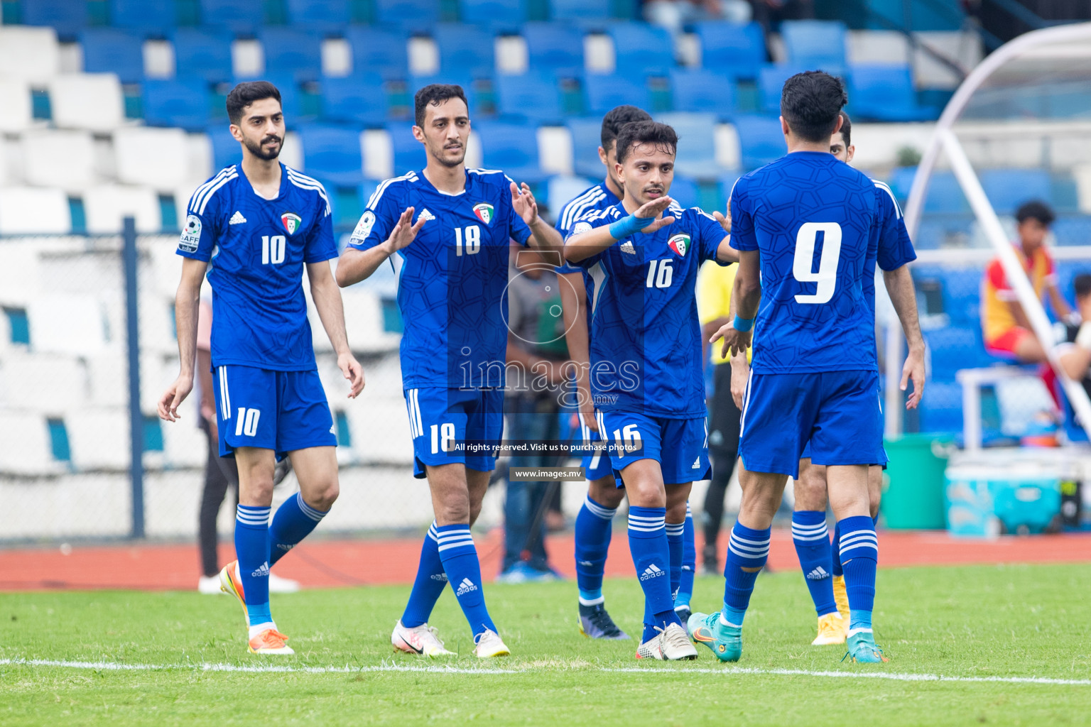 Kuwait vs Nepal in the opening match of SAFF Championship 2023 held in Sree Kanteerava Stadium, Bengaluru, India, on Wednesday, 21st June 2023. Photos: Nausham Waheed / images.mv