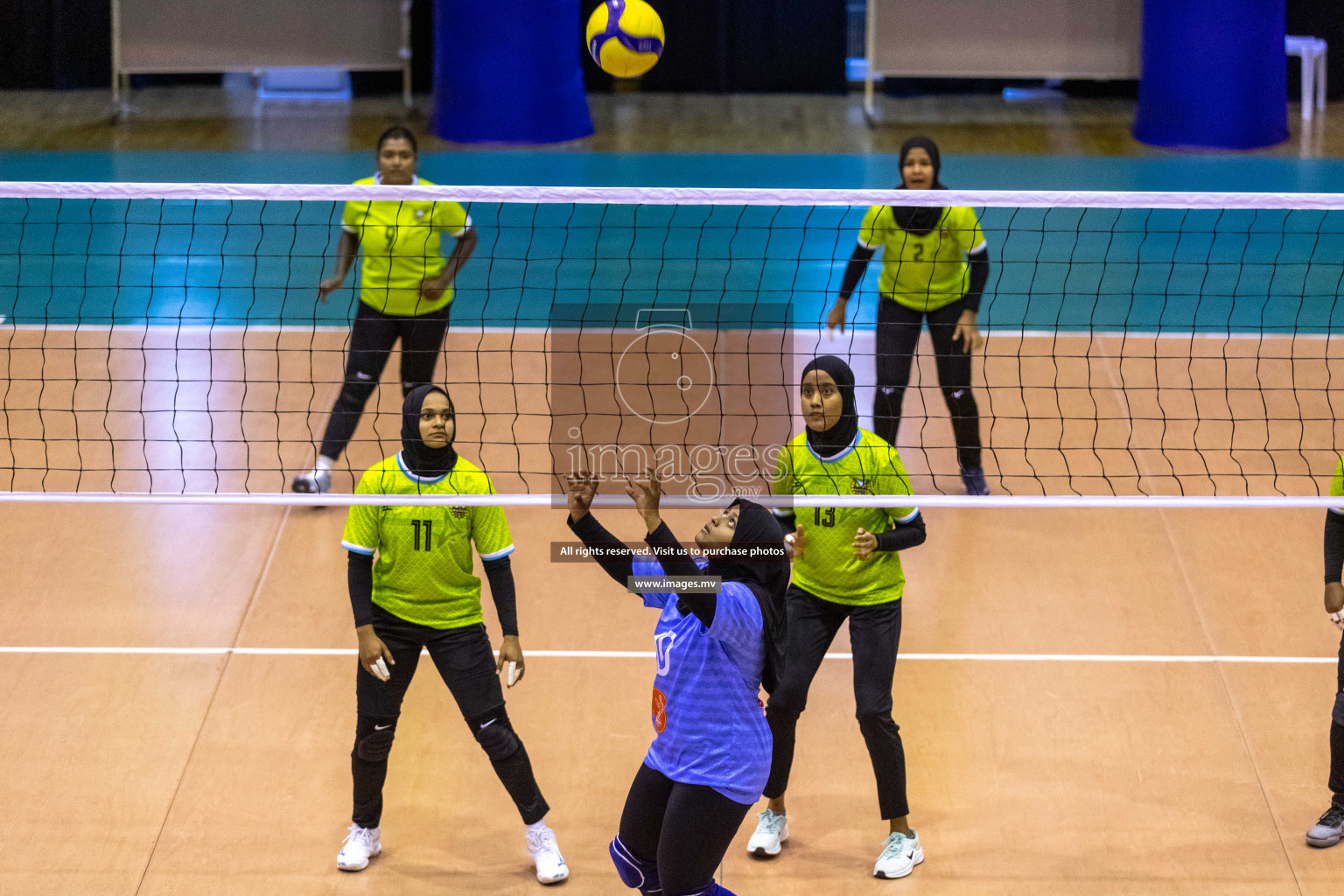 Volleyball Association Cup 2022-Women's Division-Match Day 5 was held in Male', Maldives on Friday, 27th May 2022 at Social Center Indoor Hall Photos By: Ismail Thoriq/images.mv