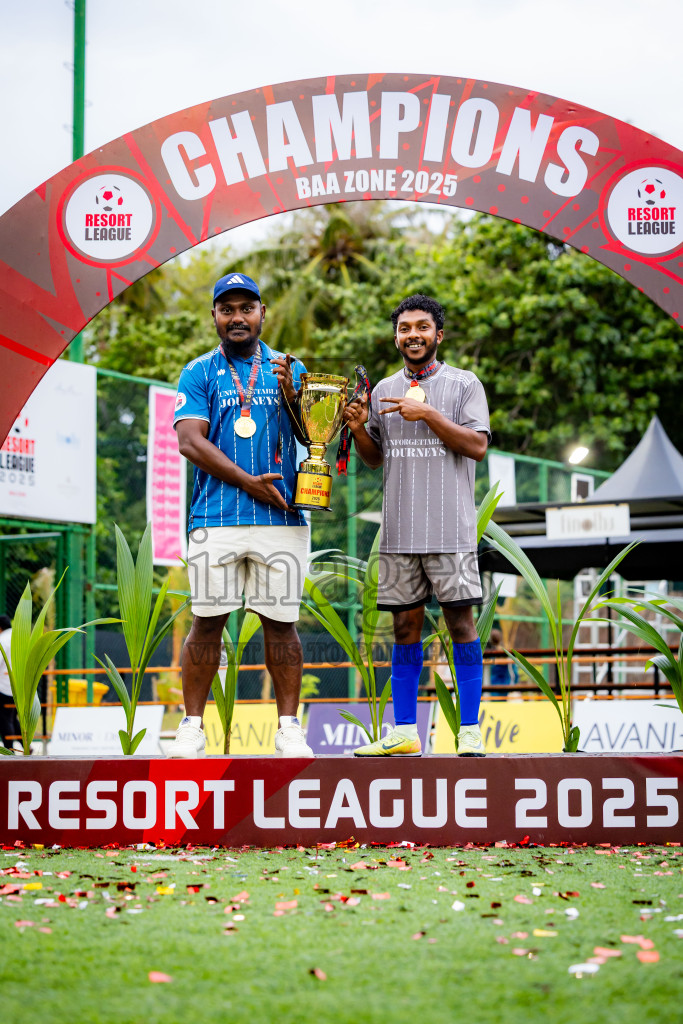 Anantara vs Finolhu in Final of Resort League 2025 (Baa Zone) was held on Friday, 18th July 2025 in Avani+ Fares Maldives Resort, Baa Atoll, Maldives. Photos: Nausham Waheed  / images.mv
