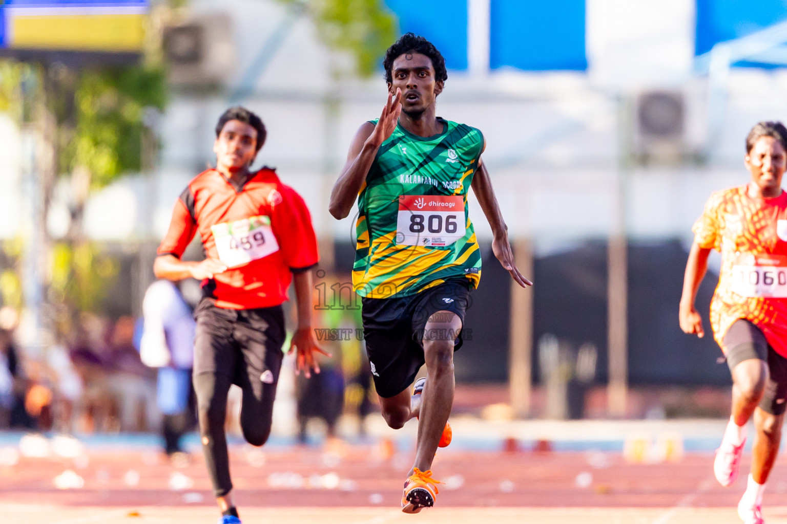 Day 1 of Inter-school Athletics Championship 2025 held in Ekuveni Synthetic Track, Male', Maldives on Monday, 06th October 2025. Photos by: Nausham Waheed / Images.mv