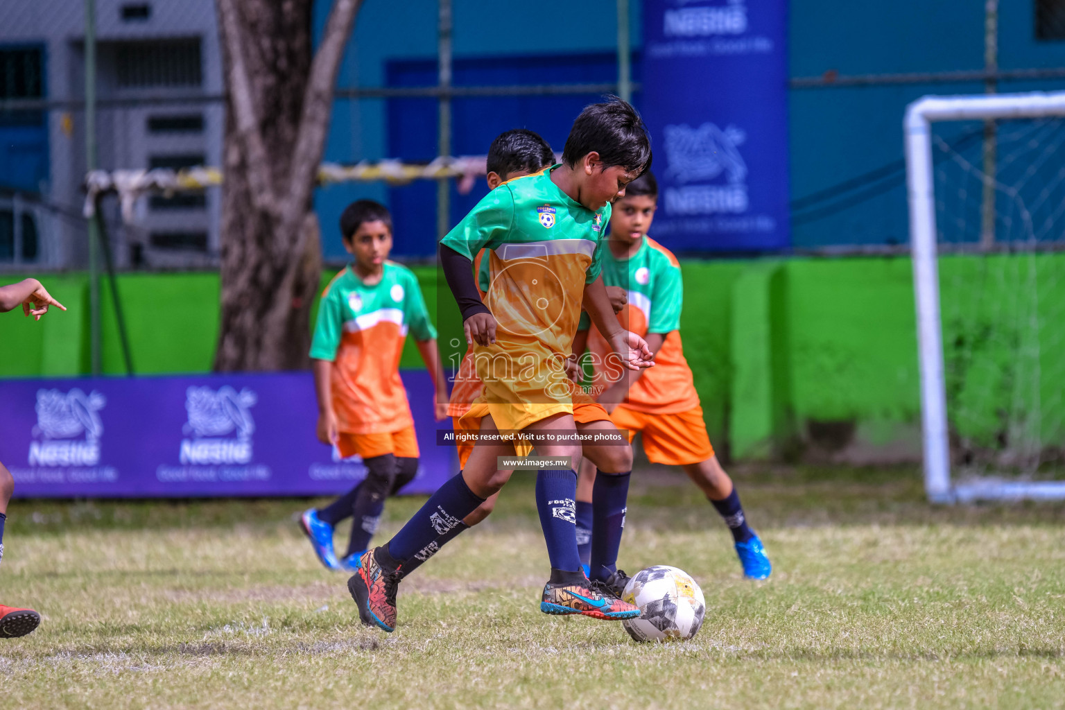 Day 3 of Milo Kids Football Fiesta 2022 was held in Male', Maldives on 21st October 2022. Photos: Nausham Waheed/ images.mv