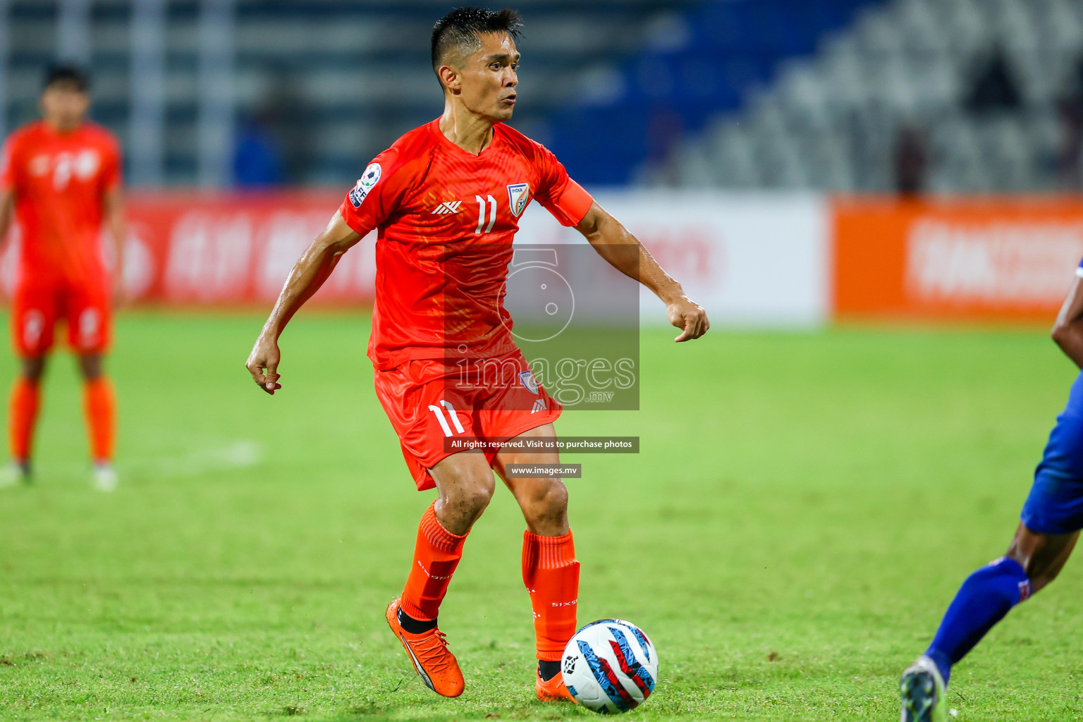 Nepal vs India in SAFF Championship 2023 held in Sree Kanteerava Stadium, Bengaluru, India, on Saturday, 24th June 2023. Photos: Nausham Waheed / images.mv