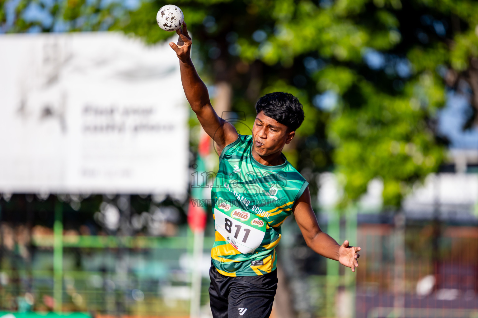 Day 1 of Inter-school Athletics Championship 2025 held in Ekuveni Synthetic Track, Male', Maldives on Monday, 06th October 2025. Photos by: Nausham Waheed / Images.mv