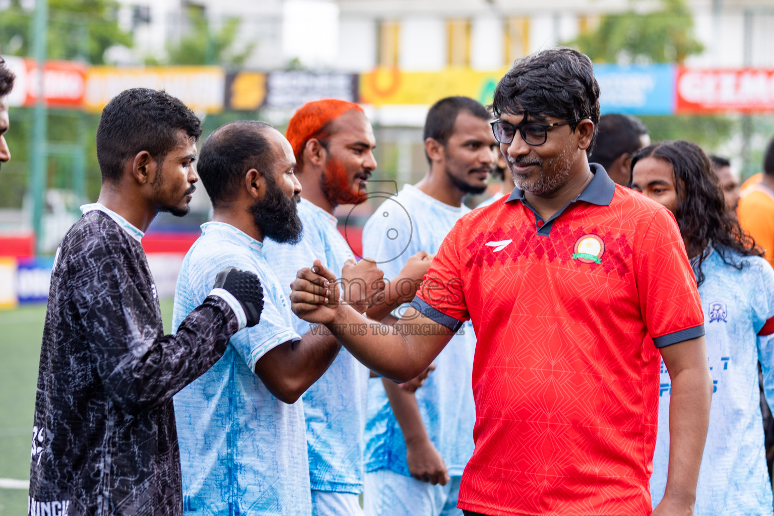 ADh Kunburudhoo VS ADh Dhangethi in Day 6 of Golden Futsal Challenge 2025 on Friday, 6th January 2025, in Hulhumale', Maldives 
Photos: Hassan Simah / images.mv