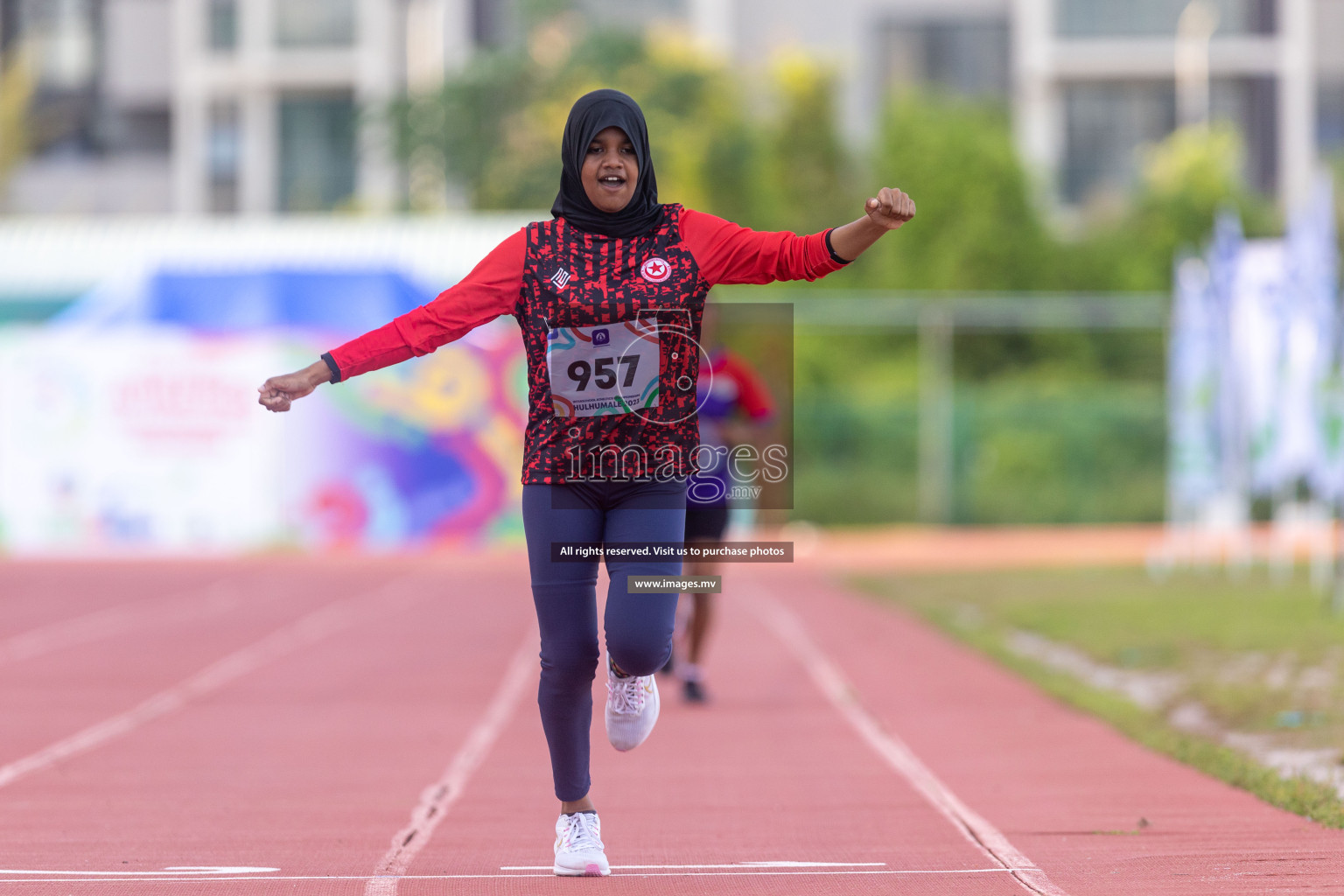 Day four of Inter School Athletics Championship 2023 was held at Hulhumale' Running Track at Hulhumale', Maldives on Wednesday, 17th May 2023. Photos: Shuu  / images.mv