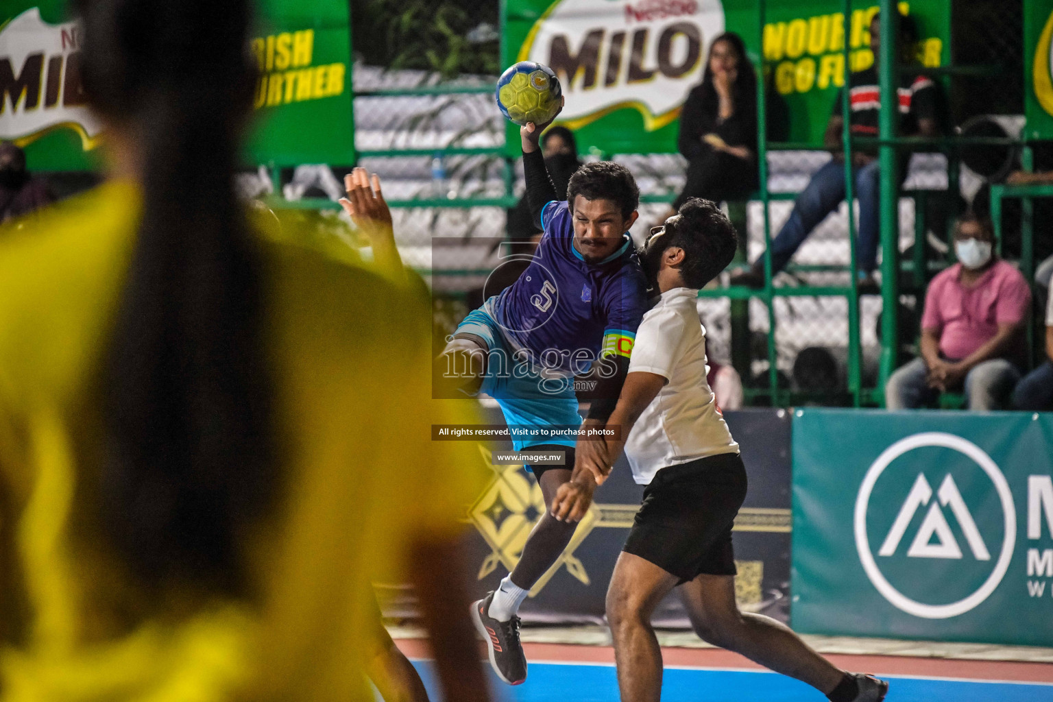 Day 11 of Milo 6th Inter Office Handball Tournament 2022 - Photos by Nausham Waheed