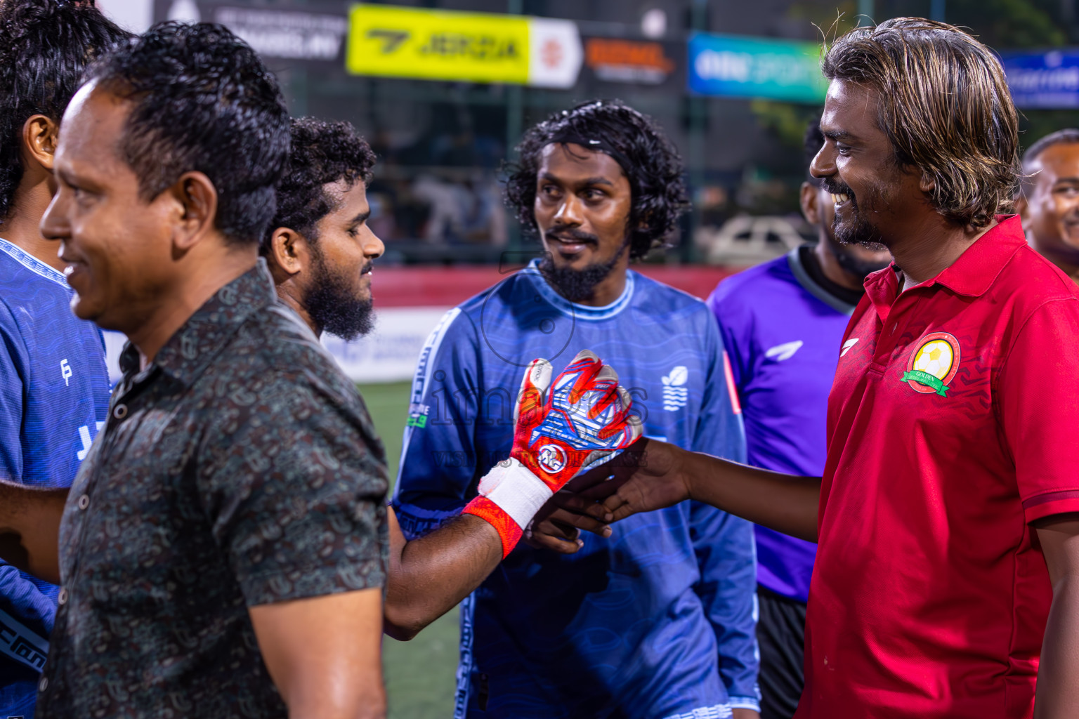 AA Feridhoo vs AA Mathiveri in Day 11 of Golden Futsal Challenge 2024 was held on Thursday, 25th January 2024, in Hulhumale', Maldives
Photos: Ismail Thoriq / images.mv