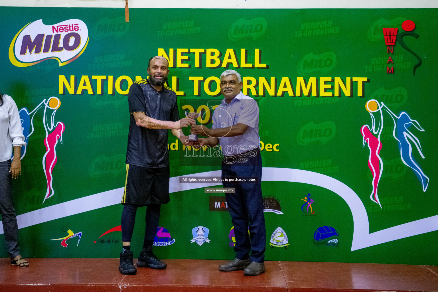 Kulhudhuffushi Youth & R.C vs Club Matrix in the Finals of Milo National Netball Tournament 2021 held on 4th December 2021 in Male', Maldives Photos: Ismail Thoriq, Maanish / images.mv