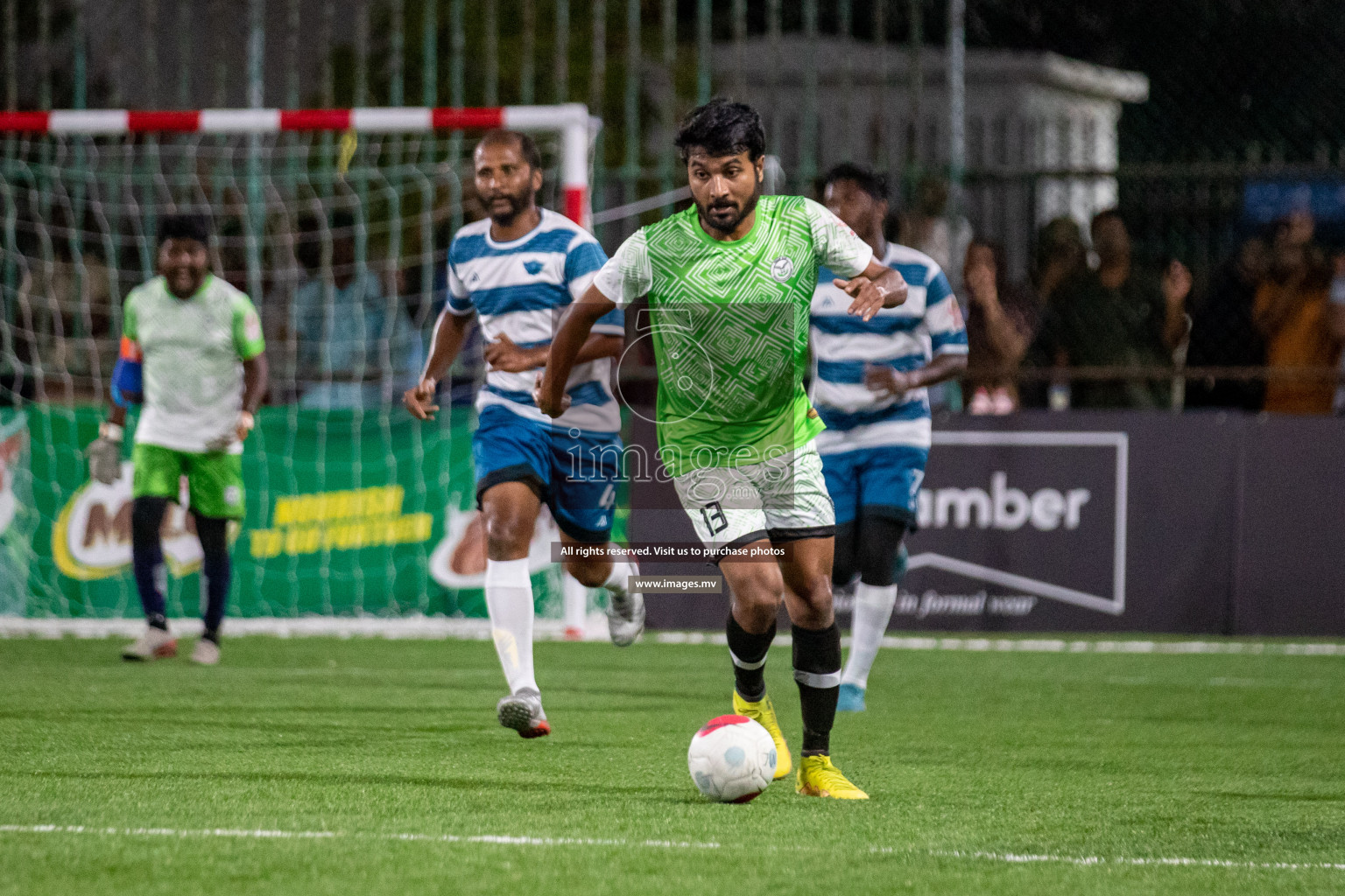 Club AVSEC vs TEAM DJA in Club Maldives Cup 2022 was held in Hulhumale', Maldives on Sunday, 9th October 2022. Photos: Hassan Simah / images.mv