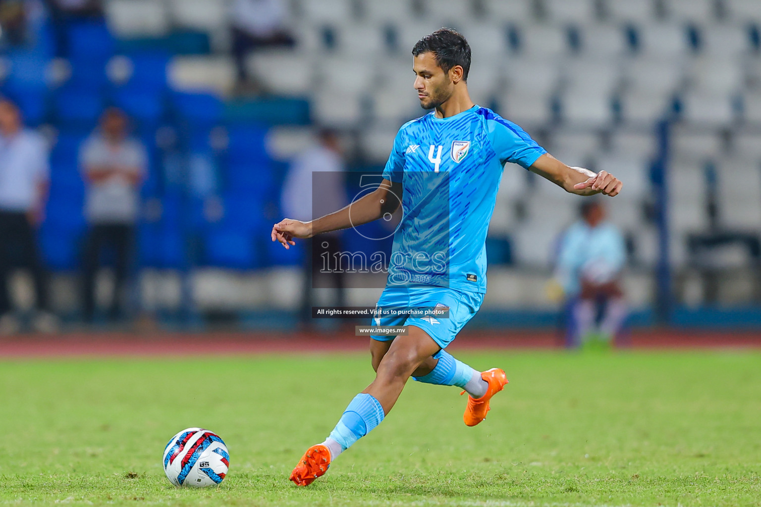 India vs Kuwait in SAFF Championship 2023 held in Sree Kanteerava Stadium, Bengaluru, India, on Tuesday, 27th June 2023. Photos: Nausham Waheed/ images.mv