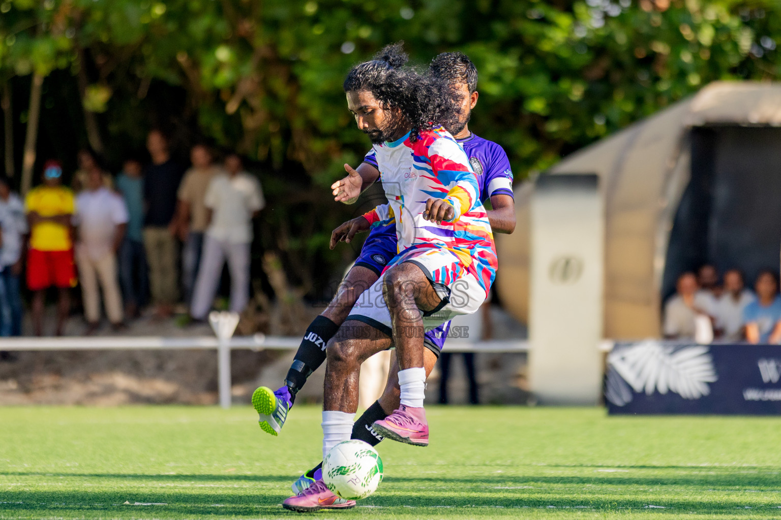 Oaga vs Oblu Experience in Resort League 2025 (North Male Zone) day 10 was held on Friday, 12th September 2025 in One And Only Reethi Rah Maldives Resort, Photos: Areef Adam / images.mv
