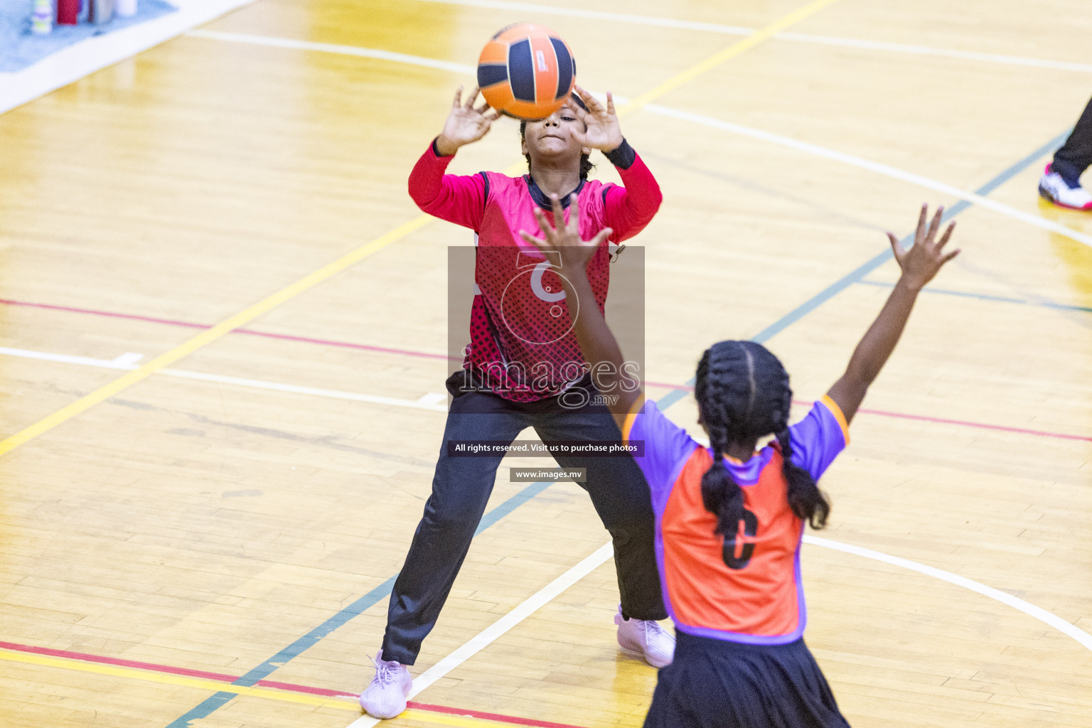 Day5 of 24th Interschool Netball Tournament 2023 was held in Social Center, Male', Maldives on 31st October 2023. Photos: Nausham Waheed / images.mv