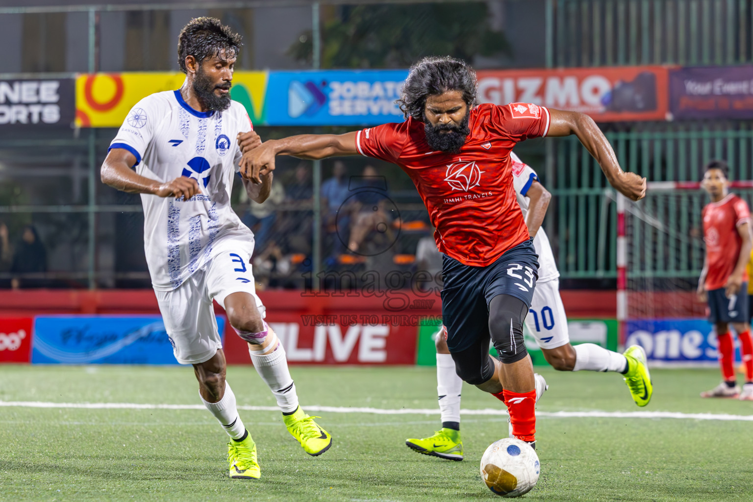 V Keyodhoo vs ADh Mahibadhoo in Zone Round on Day 30 of Golden Futsal Challenge 2025 was held on Monday , 3rd February 2025, in Hulhumale', Maldives.
Photos: Ismail Thoriq / images.mv