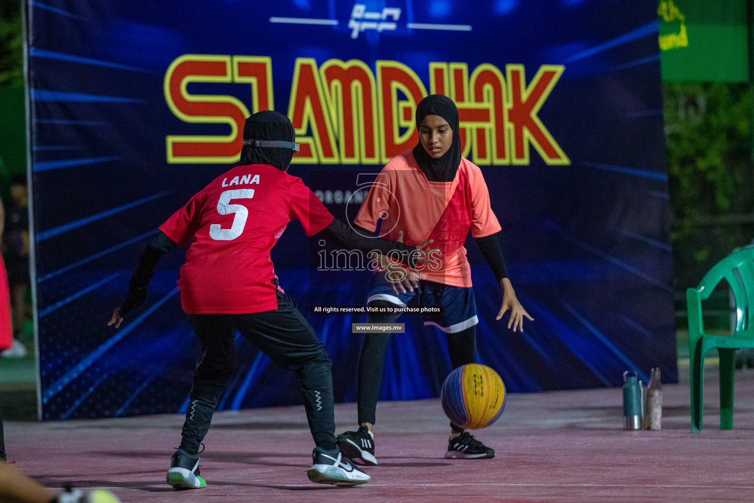 Day1 of Slamdunk by Sosal on 12th April 2023 held in Male'. Photos: Nausham waheed /images.mv