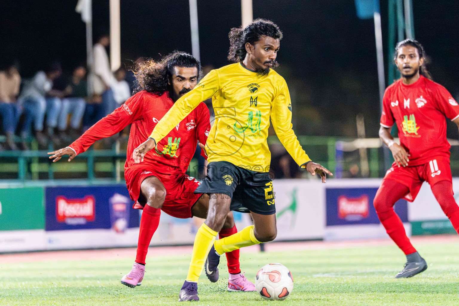 Kanmathi SC VS Kanmathi FC in Day 5 - Fonadhoo Youth Futsal Challenge 2025 held in Fonadhoo Futsal Stadium, L. Fonadhoo, Maldives on Thursday, 30th October 2025 Photos: Arif Rasheed / images.mv