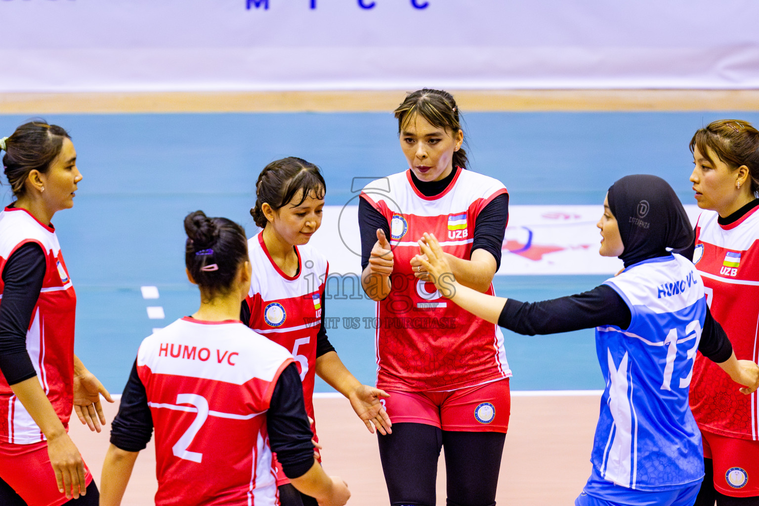 Nepal Police Club vs Humo VC in the Final of CAVA Woman's Volleyball Club Championship 2024 was held in Social Center, Male', Maldives on Saturday, 21st September 2024. Photos: Nausham Waheed / images.mv