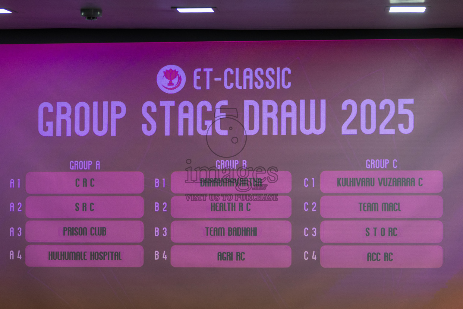 Draw Ceremony of Club Maldives Tournaments 2025 was held at HDC Exhibition Hall in Hulhumale', Maldives on Saturday, 23rd August 2025. Photos: Mohamed Mahfooz Moosa / images.mv