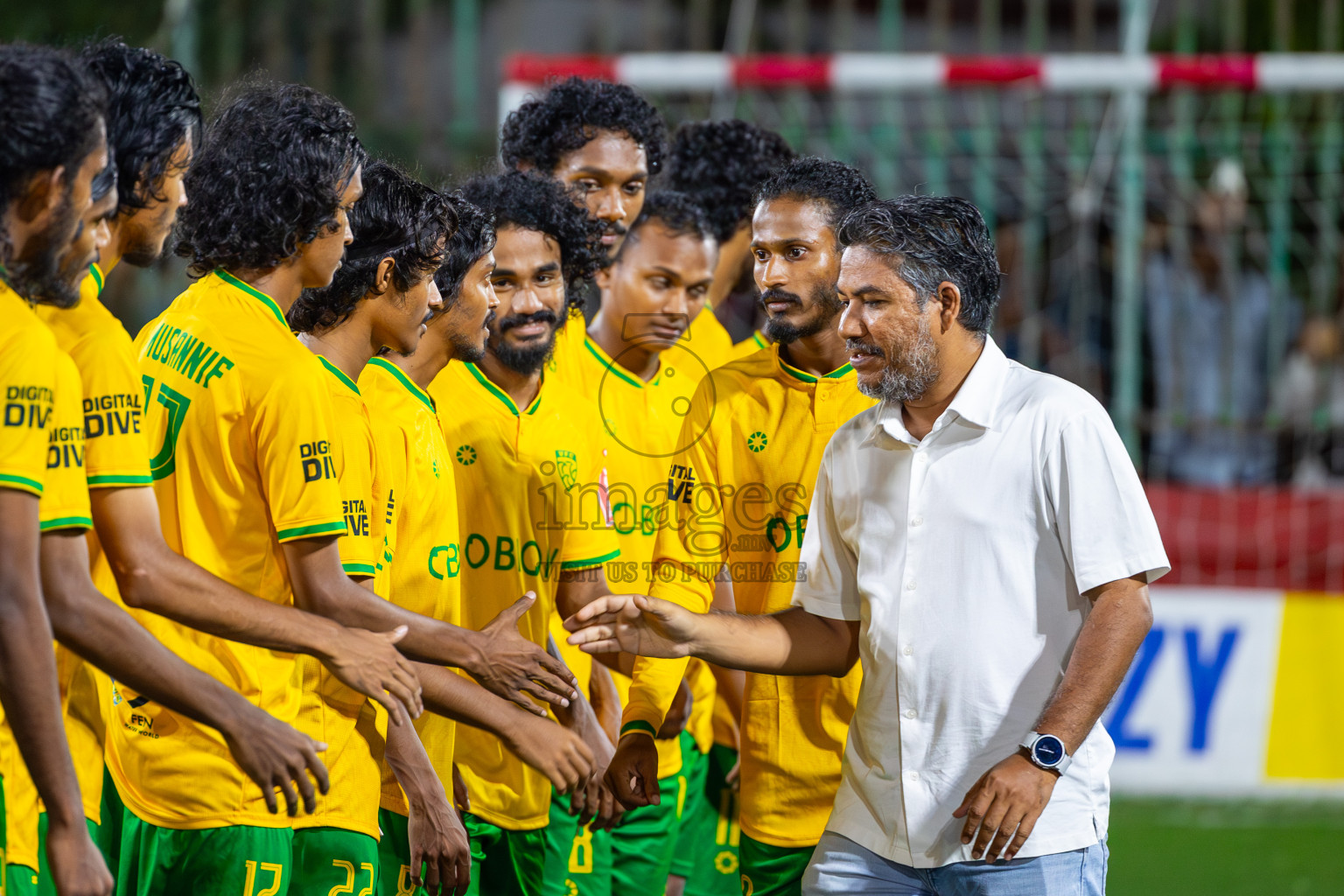 GDh Vaadhoo vs GA Kanduhulhudhoo on Day 33 of Golden Futsal Challenge 2024, held on Sunday, 18th February 2024, in Hulhumale', Maldives Photos: Mohamed Mahfooz Moosa / images.mv