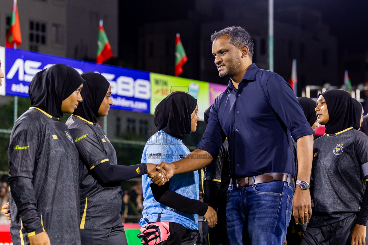 Dhivehi Sifainge Club vs Port Recreation Club in Final of Club Maldives Cup Eighteen Thirty 2025 was held in Rehendi Futsal Ground, Hulhumale', Maldives on Friday, 26th September 2025. Photos: Nausham Waheed  / images.mv