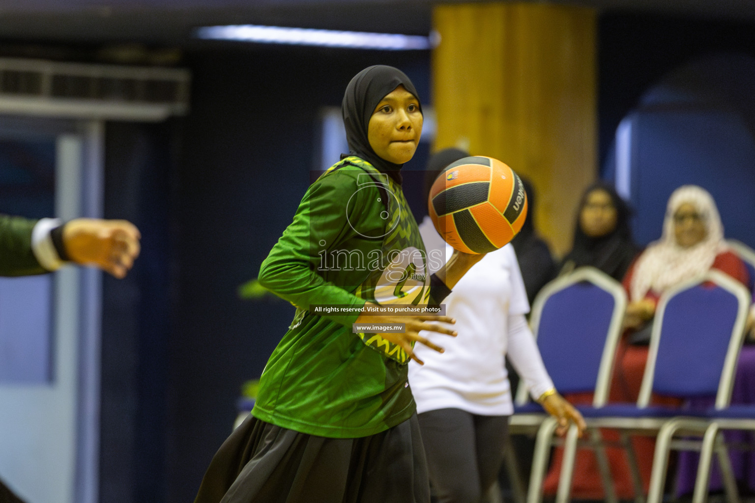 Day5 of 24th Interschool Netball Tournament 2023 was held in Social Center, Male', Maldives on 31st October 2023. Photos: Mohamed Mahfooz Moosa / images.mv