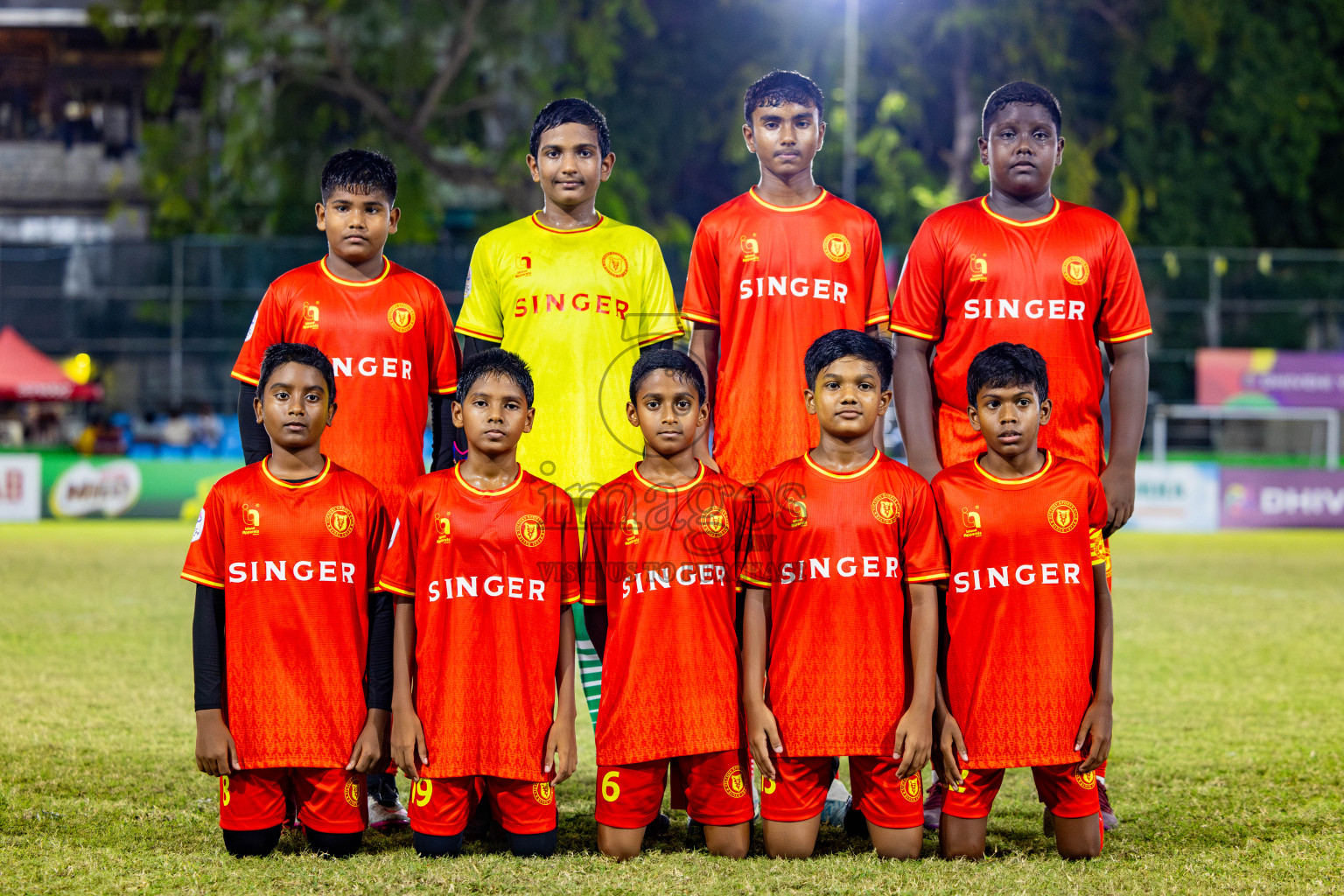 Victory Sports Club vs Hurriyya Sports Club (U12) in Day 9 of Dhivehi Youth League 2024 held at Henveiru Stadium on Saturday, 14th December 2024. Photos: Nausham Waheed / Images.mv