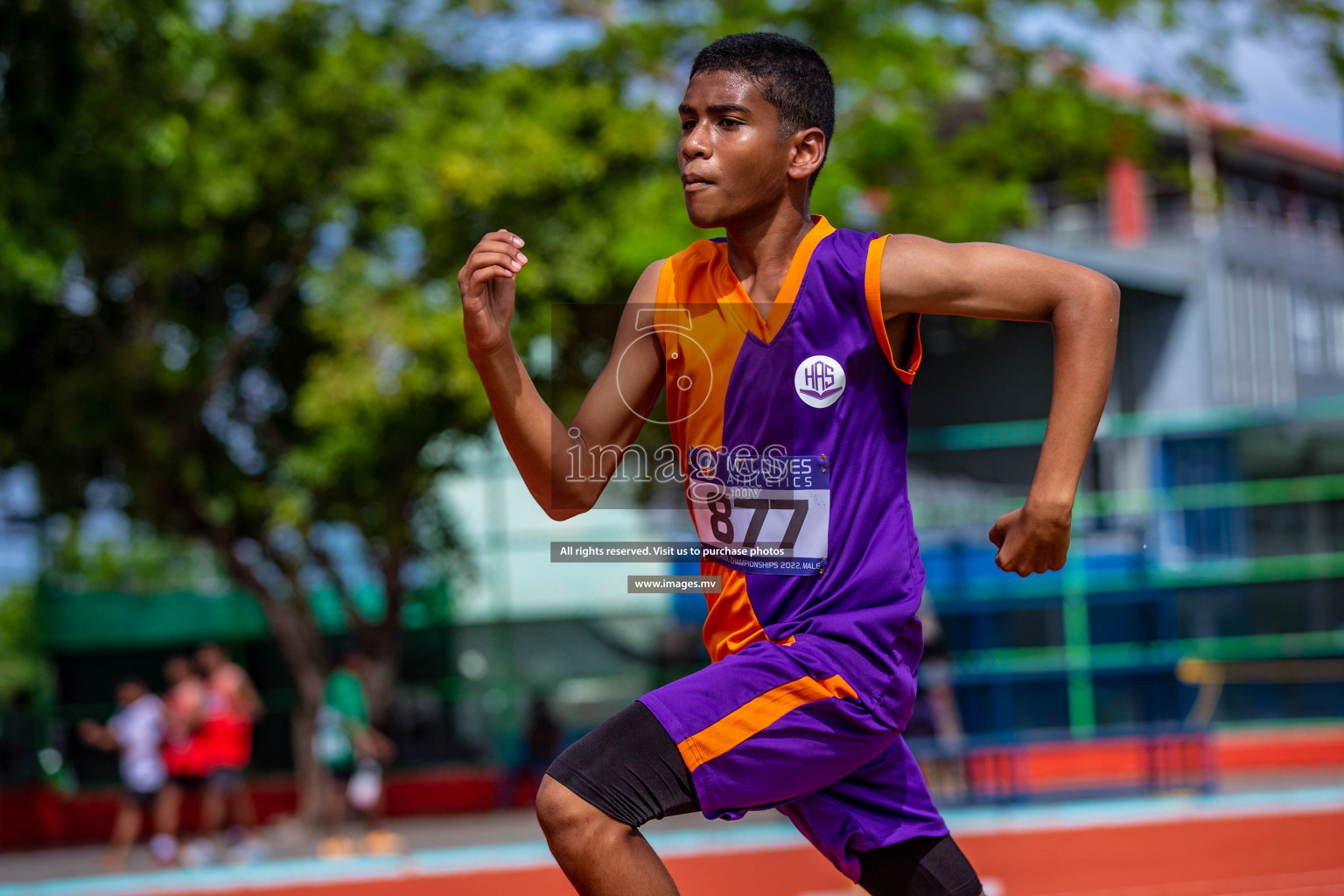 Day 2 of Inter-School Athletics Championship held in Male', Maldives on 24th May 2022. Photos by: Nausham Waheed / images.mv