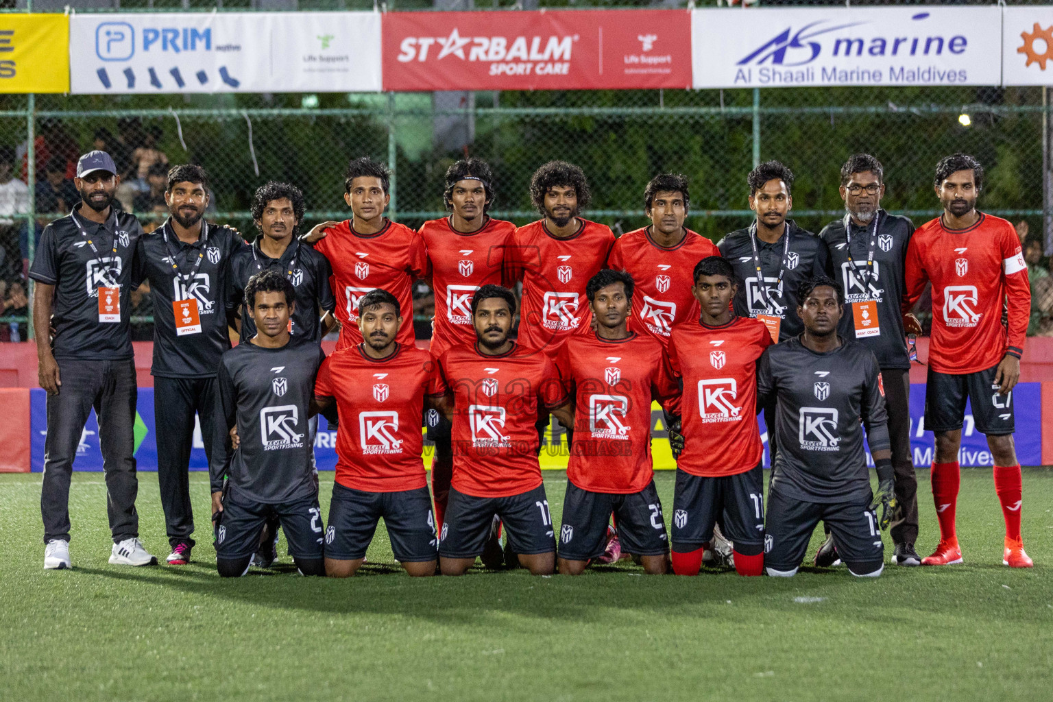 Dh Maaenbodhoo vs Dh Kudahuvadhoo in Day 4 of Golden Futsal Challenge 2024 was held on Thursday, 18th January 2024, in Hulhumale', Maldives Photos: Nausham Waheed / images.mv