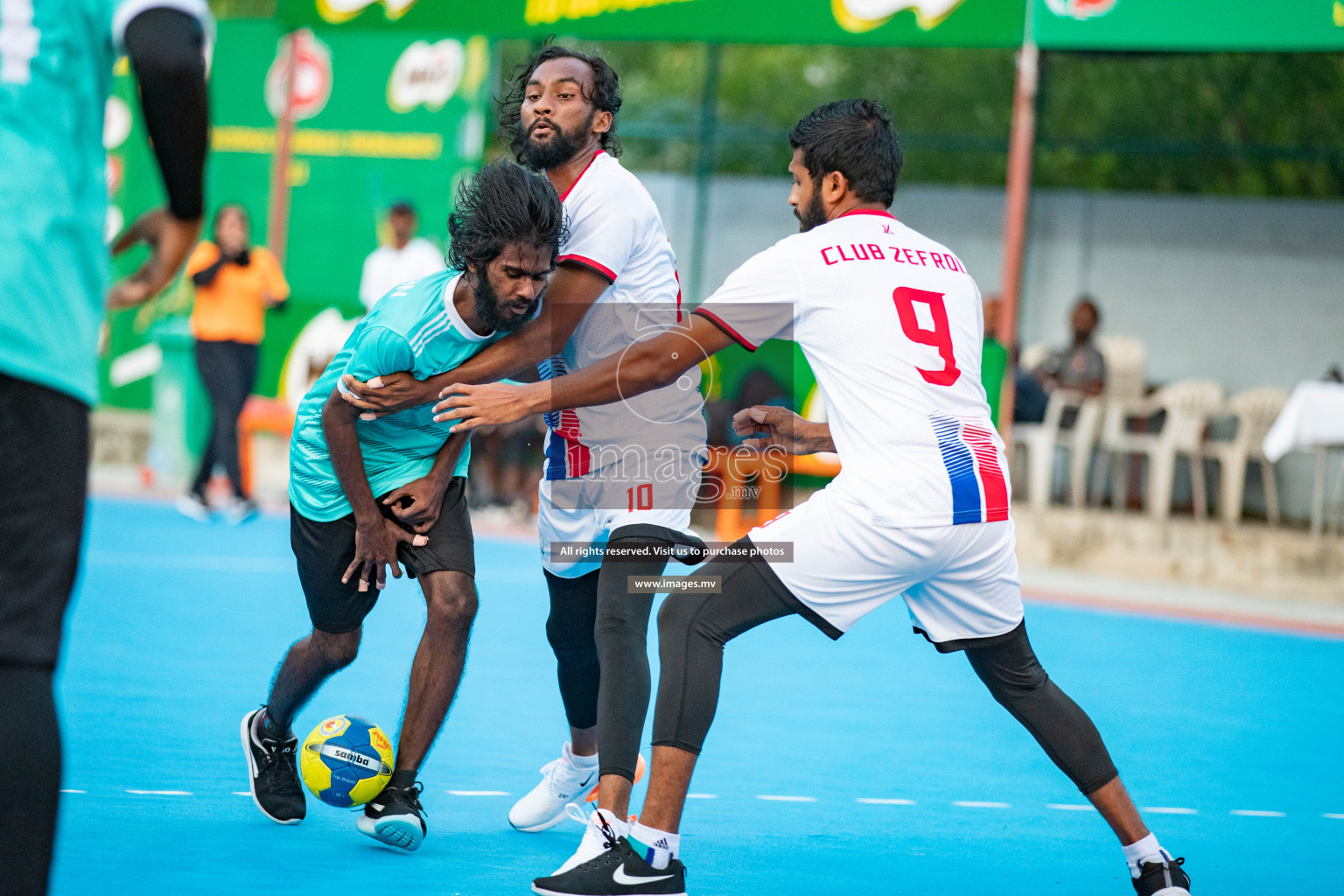 Milo 8th National Handball Tournament Day 4, 18th December 2021, at Handball Ground, Male', Maldives. Photos by Hassan Simah