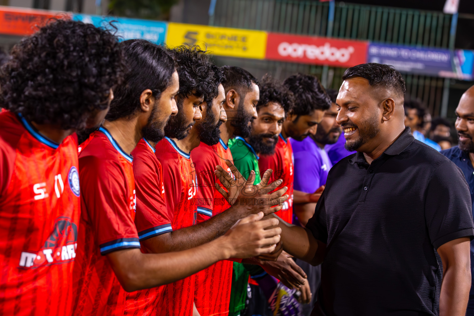 GA Villingili vs GA Kolamaafushi in Day 10 of Golden Futsal Challenge 2024 was held on Tuesday, 23rd January 2024, in Hulhumale', Maldives
Photos: Ismail Thoriq / images.mv