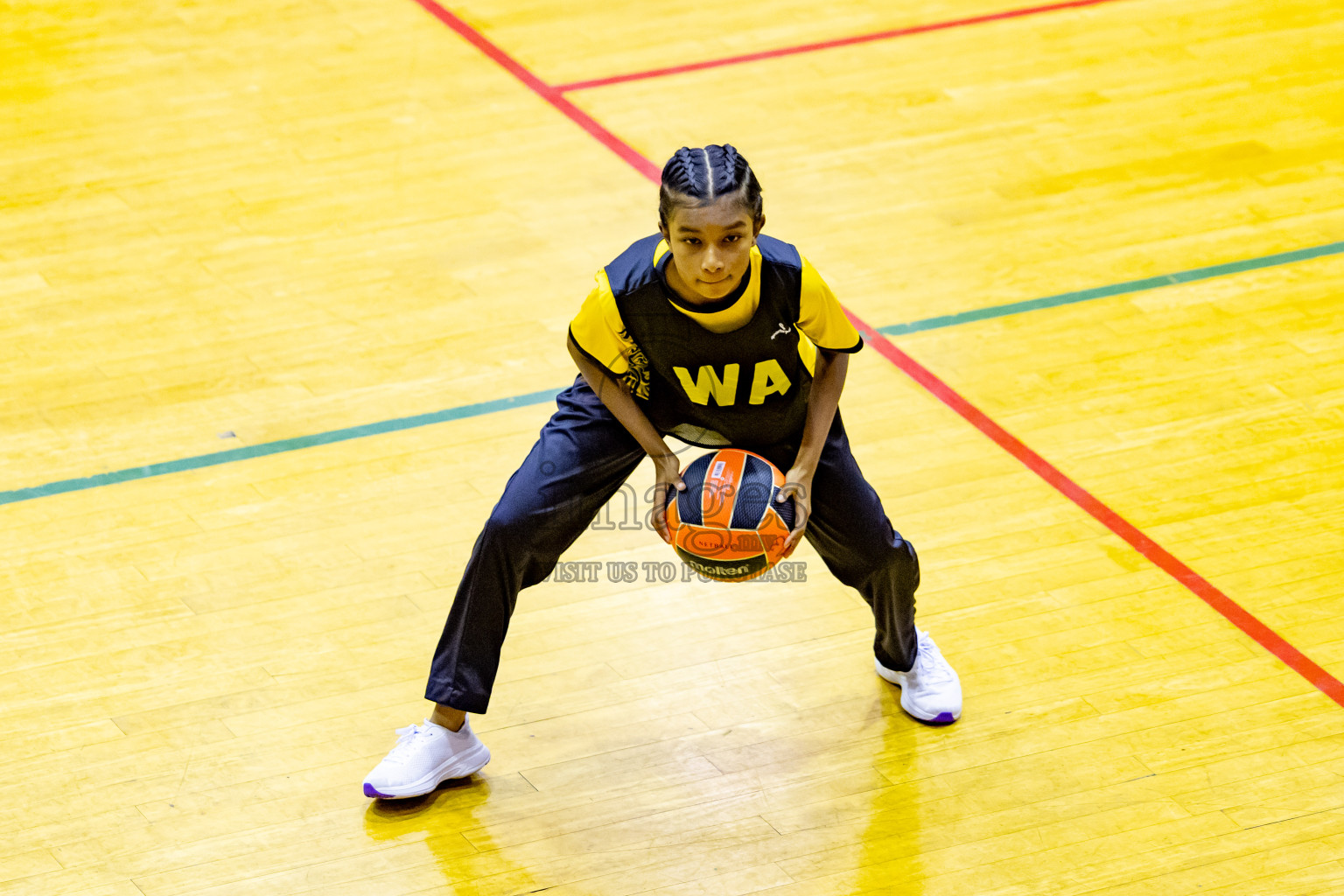 Day 4 of 25th Inter-School Netball Tournament was held in Social Center at Male', Maldives on Monday, 12th August 2024. Photos: Nausham Waheed / images.mvbv c