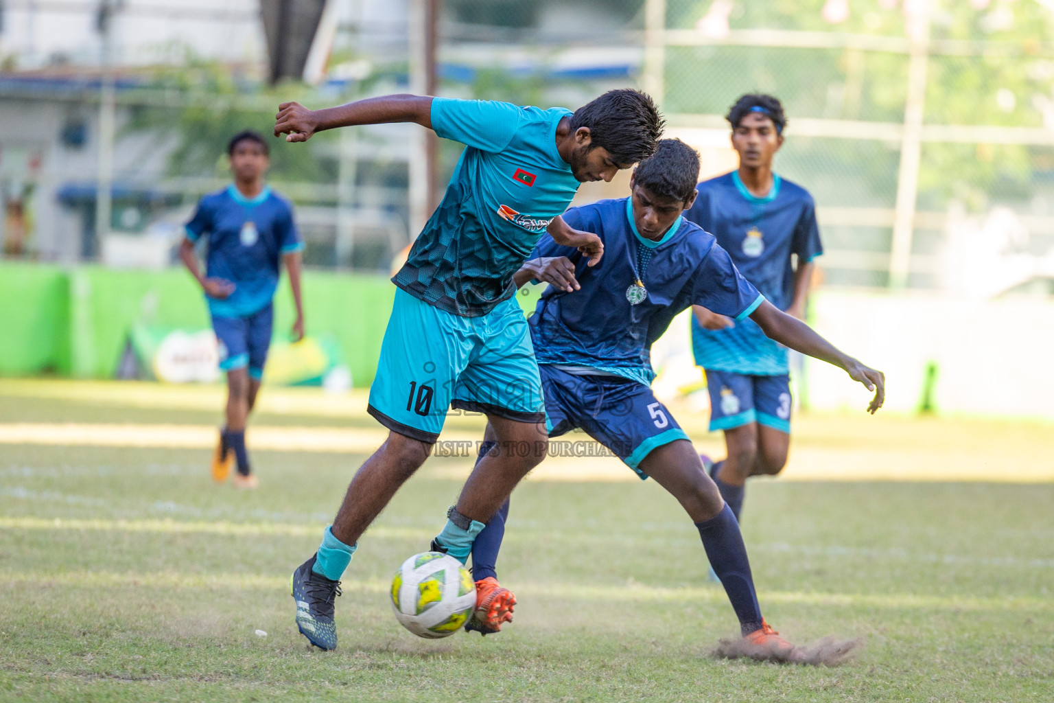 Day 2 of MILO Academy Championship 2024 (U-14) was held in Henveyru Stadium, Male', Maldives on Saturday, 2nd November 2024.
Photos: Ismail Thoriq / Images.mv