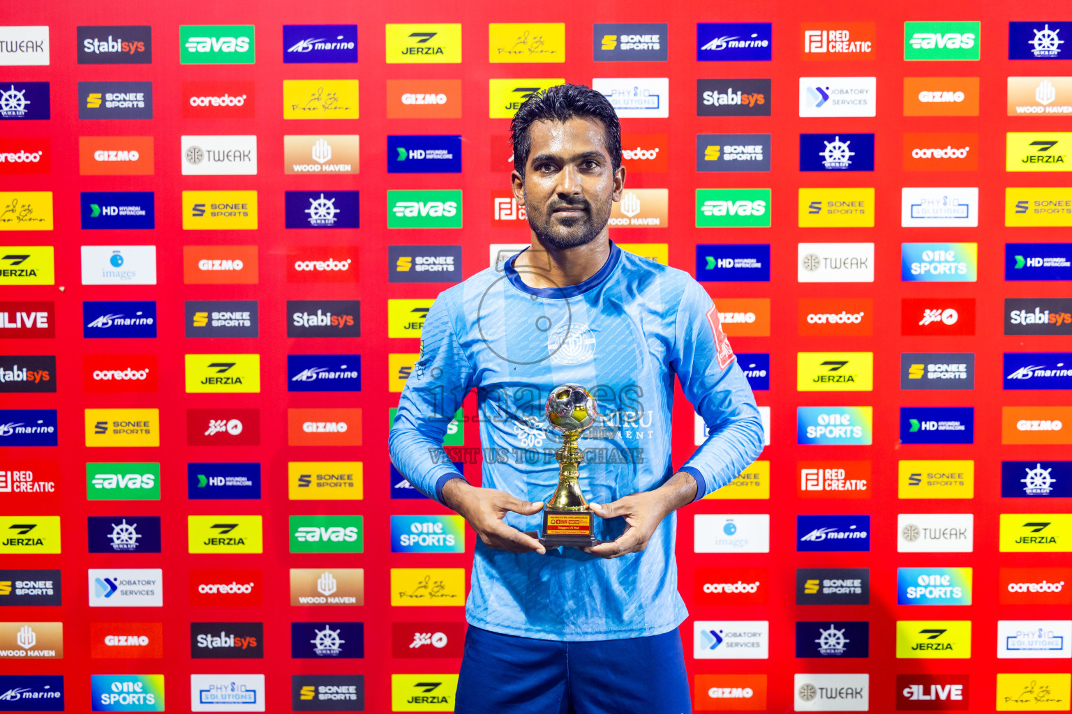 M Dhiggaru vs M Muli in Day 21 of Golden Futsal Challenge 2025 was held on Saturday , 25th January 2025, in Hulhumale', Maldives. Photos: Nausham Waheed / images.mv