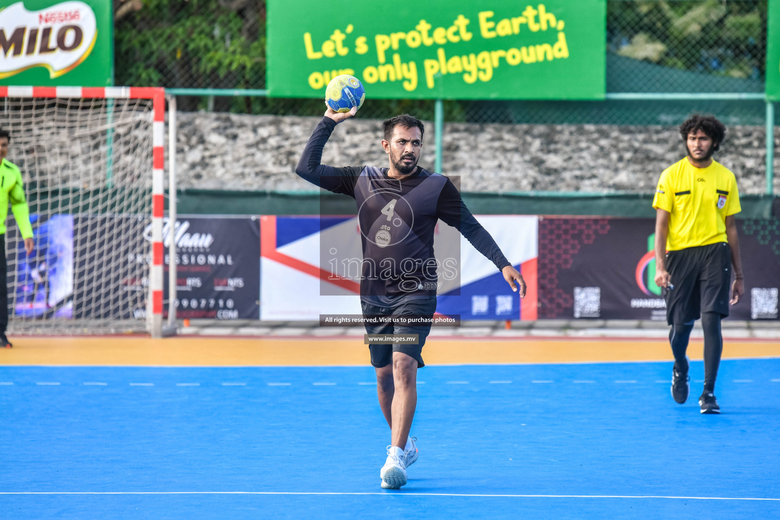 Day 8 of Milo 6th Inter Office Handball Tournament 2022 - Photos by Nausham Waheed