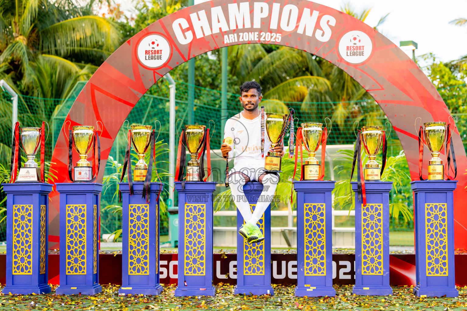 Barcelo vs Conrad in the Final of Resort League 2025 (Ari Zone) was held on Sunday, 28th June 2025 in Conrad Maldives Rangali Island, Alif Dhaalu Atoll, Maldives. Photos: Nausham Waheed / images.mv