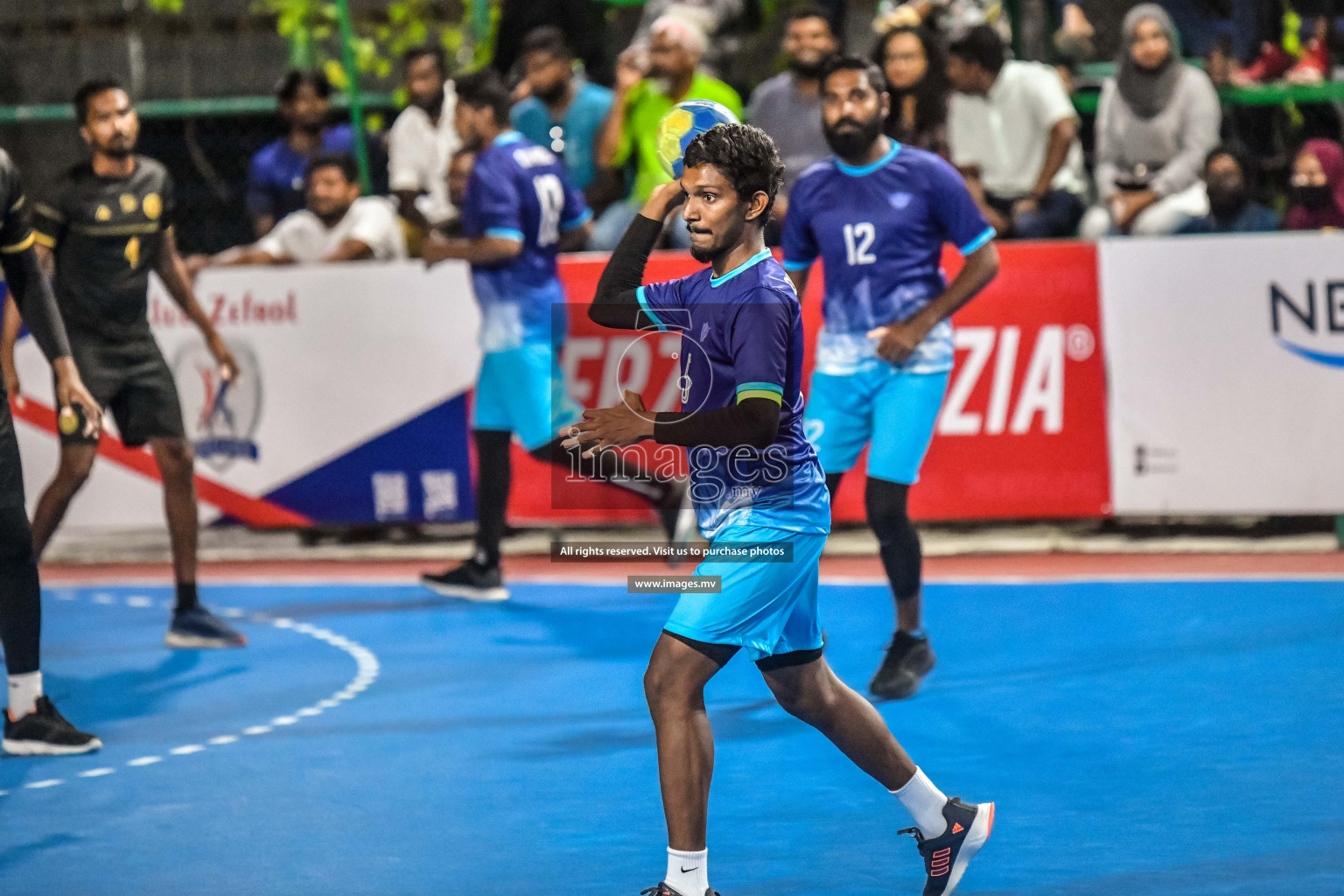 Day 7 of MILO 6th Inter Office Handball Tournament 2022 Photos by Nausham waheed