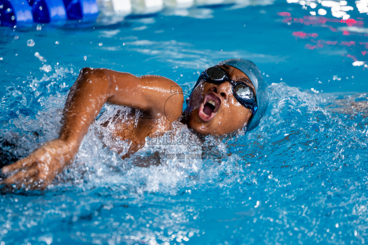 Day 1 of National Swimming Competition 2024 held in Hulhumale', Maldives on Friday, 13th December 2024. Photos: Nausham Waheed / images.mv