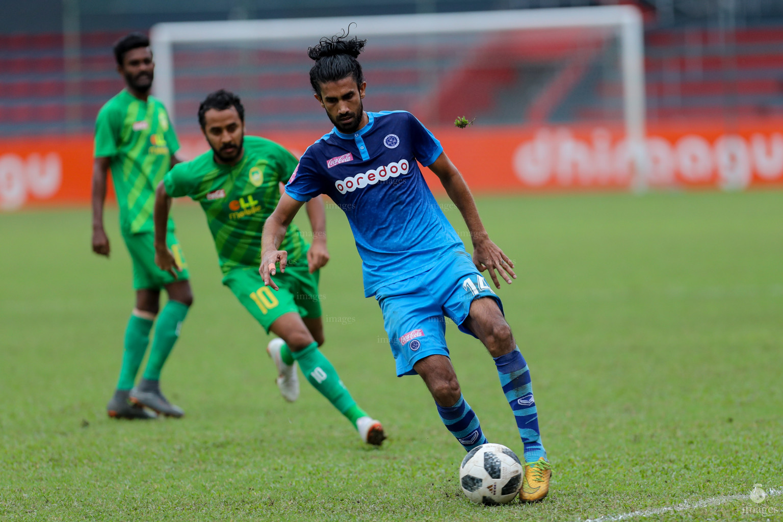 Dhiraagu Dhivehi Premier League 2018   Maziya vs New Radiant SC-  in Male, Maldives, Friday November 30, 2018. (Images.mv Photo Suadh Abdul Sattar)